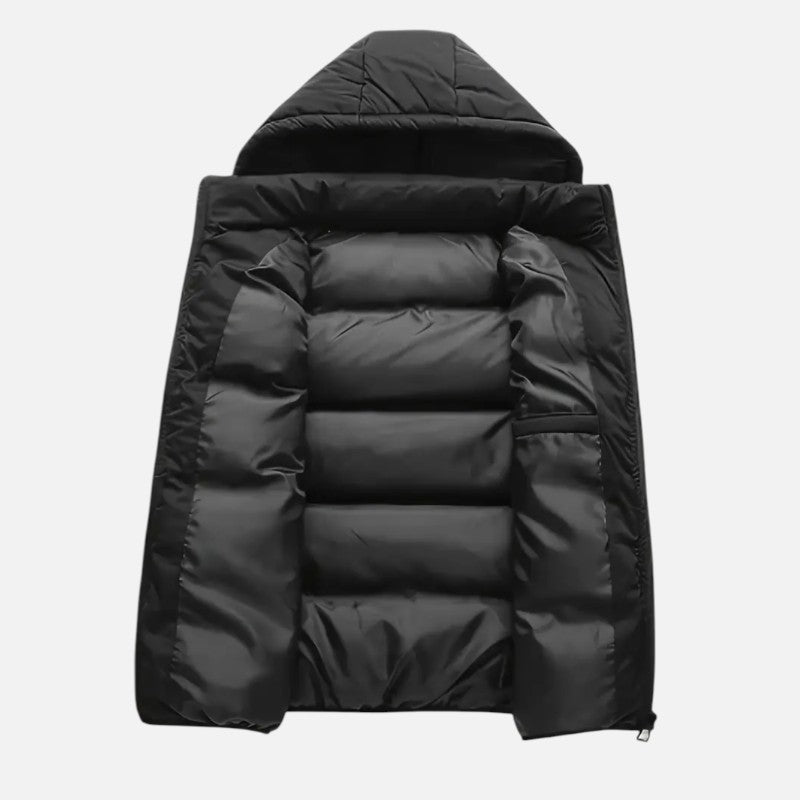 Lyoir | Women's Cozy Hooded Puffer Vest