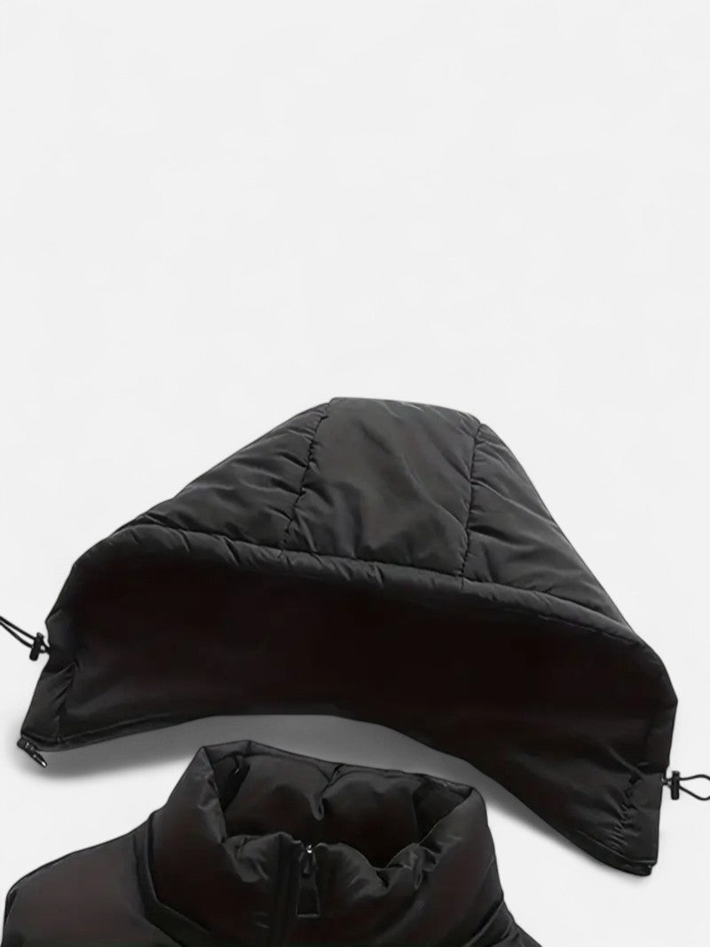 Lyoir | Women's Cozy Hooded Puffer Vest