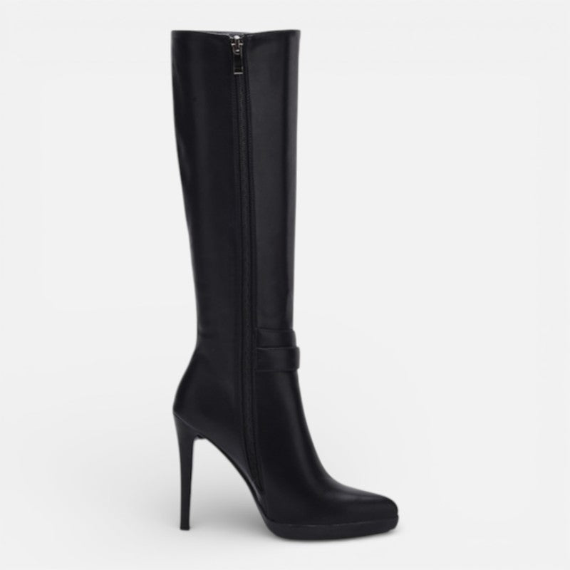 Lyoir | Women’s Pointed Toe High Heel Platform Boots