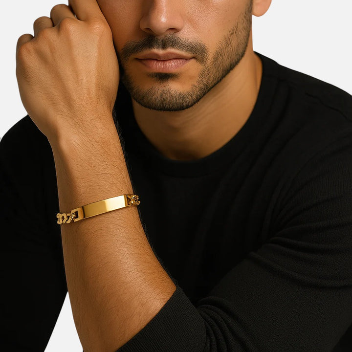 Lyoir | Men's 10mm ID Bracelet