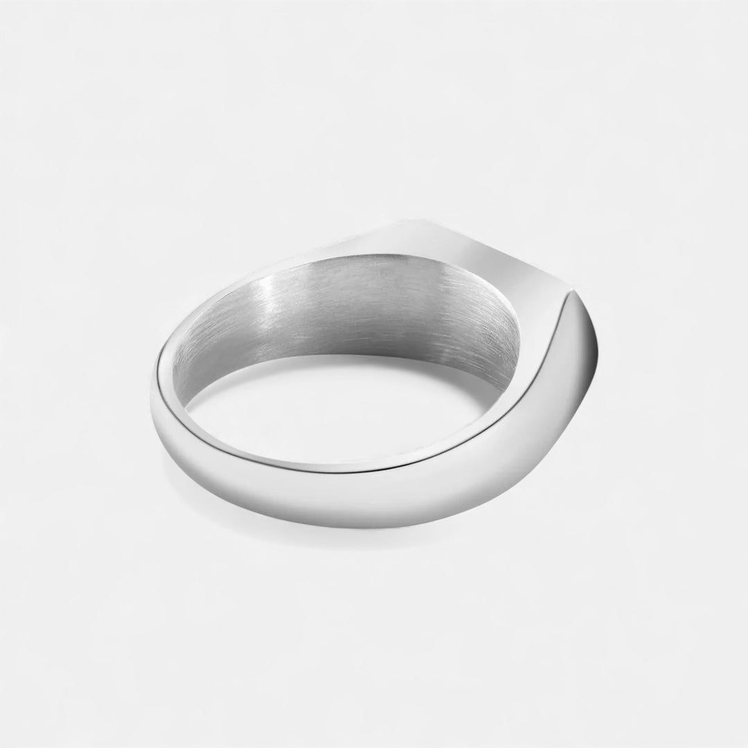 Lyoir | Men's Onyx Signet Ring