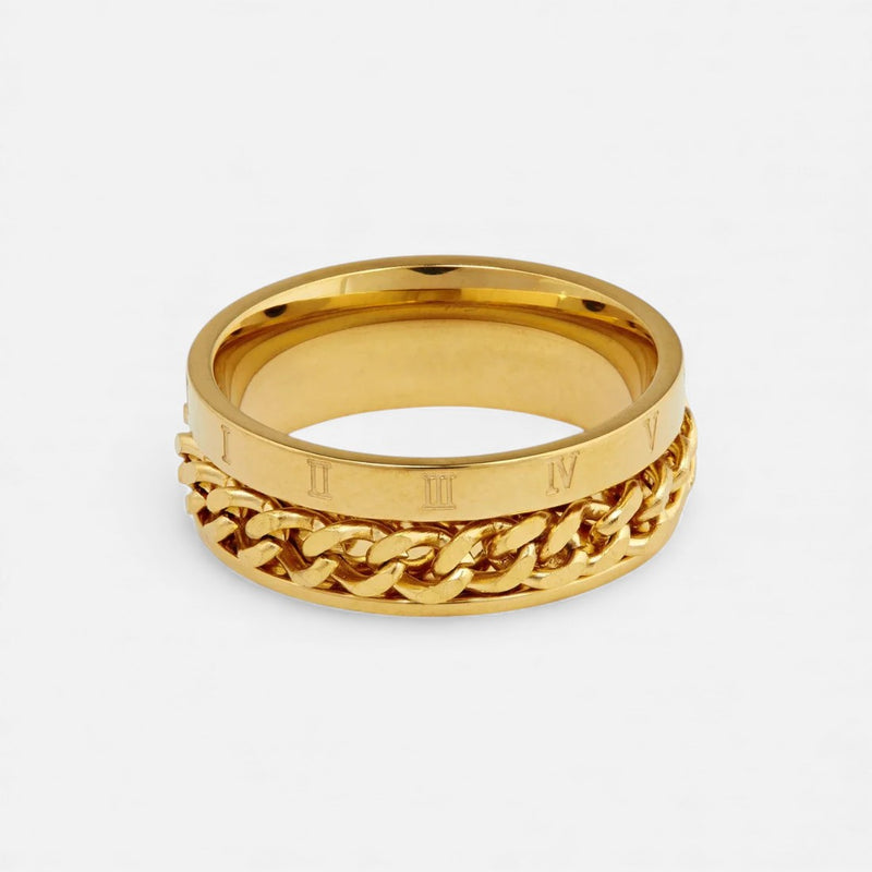 Lyoir | Men's Roman Chain Ring