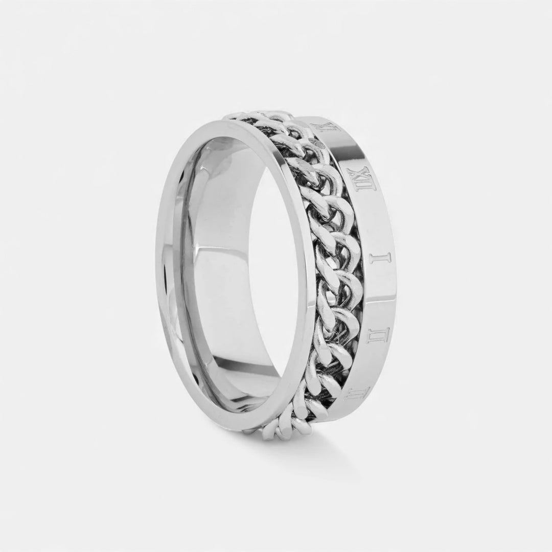 Lyoir | Men's Roman Chain Ring
