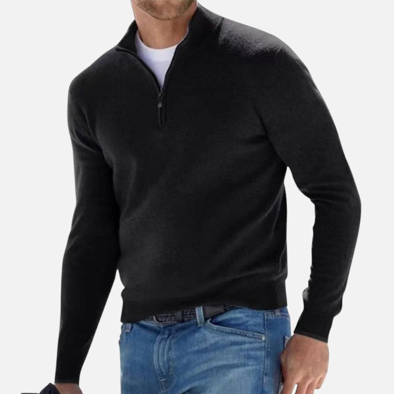 Lyoir | Men's Casual Stand Collar Sweater