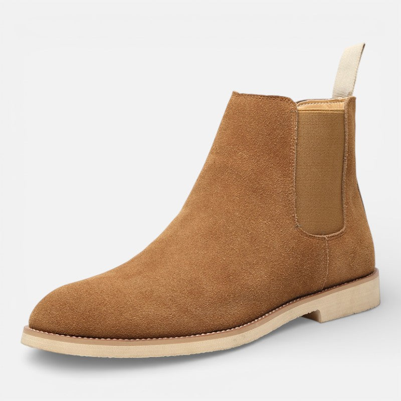 Lyoir | Men’s Suede Chelsea Boots