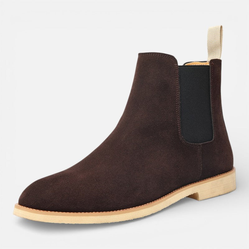 Lyoir | Men’s Suede Chelsea Boots