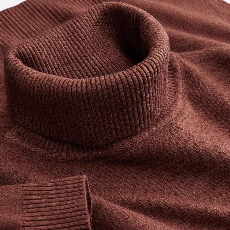Lyoir | Men’s Knitted Wool Turtleneck Sweater