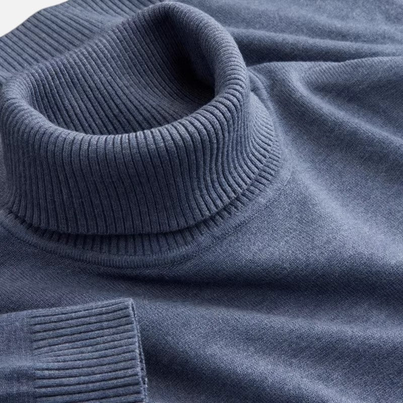 Lyoir | Men’s Knitted Wool Turtleneck Sweater