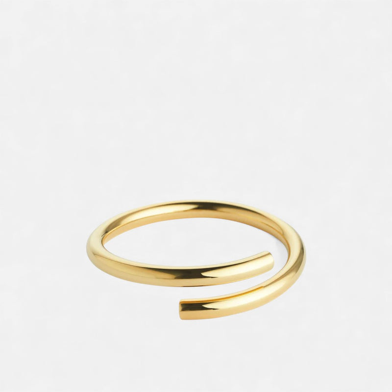 Lyoir | Women's Adjustable 2mm Band Midi Toe Ring